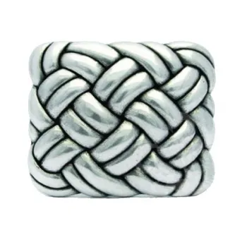 Design Gürtelschnalle Fancywork Silber von Umjubelt